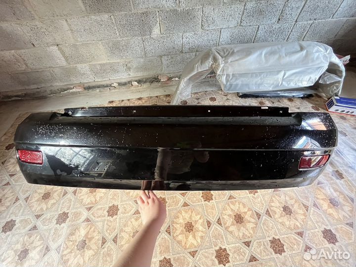 Задний бампер priora 1