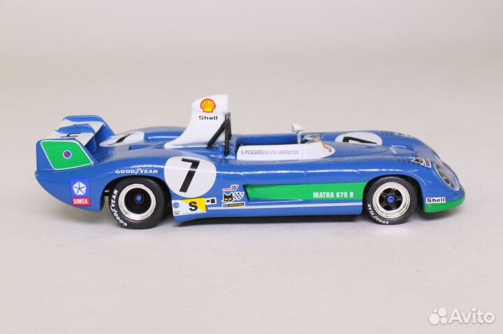 1/43 Matra MS670B - 1974 #7 - 24 Heures du Mans