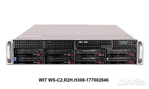 Сервер Supermicro WIT WS-C2.R2H.H308-177002846