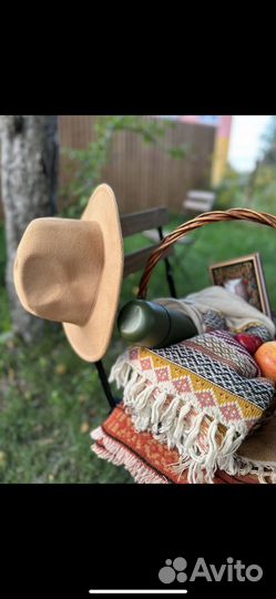 Шляпа женская белая коричневая бежевая зелёная