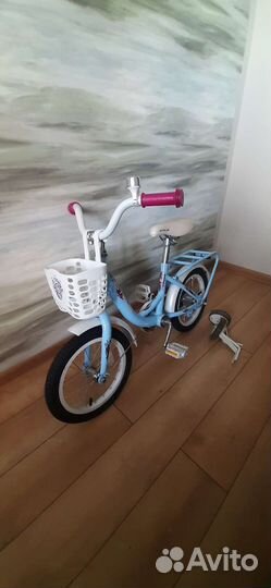 Велосипед детский stels Flyte Lady 16 голубой