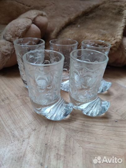 Хрустальные рюмки и бокалы СССР
