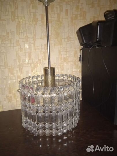 Люстра хрустальная СССР