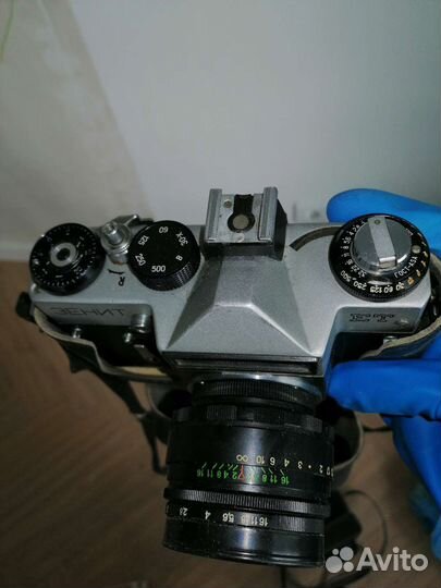 Фотоаппарат триплет, вспышка