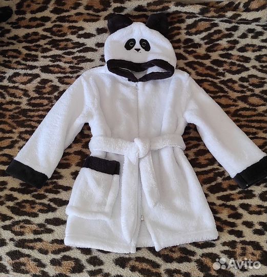 Новый детский махровый халат 80 размер