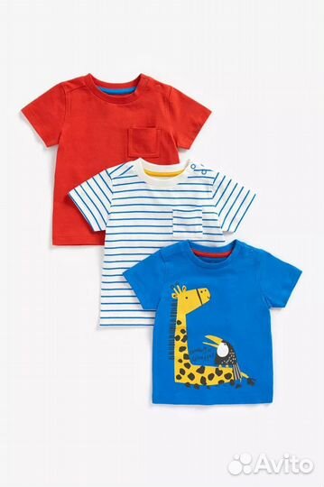 Футболка новая mothercare 92-110 см