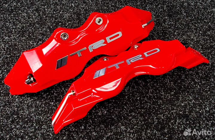 Накладки на тормозные суппорта TRD 280мм (Красный)