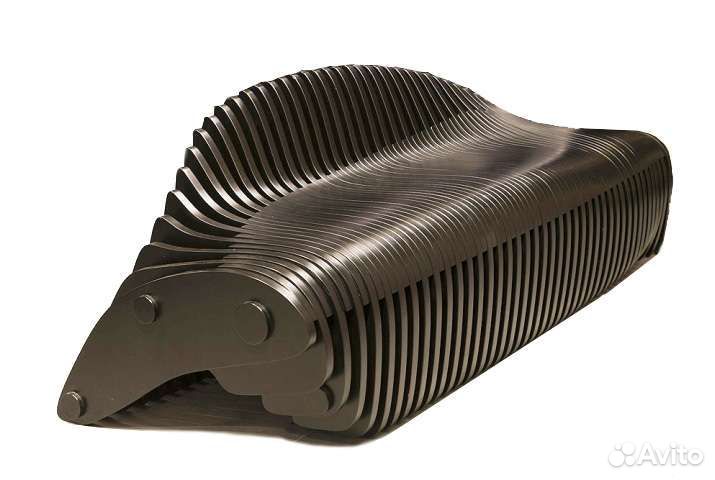 3d моделирование скамейки, стула