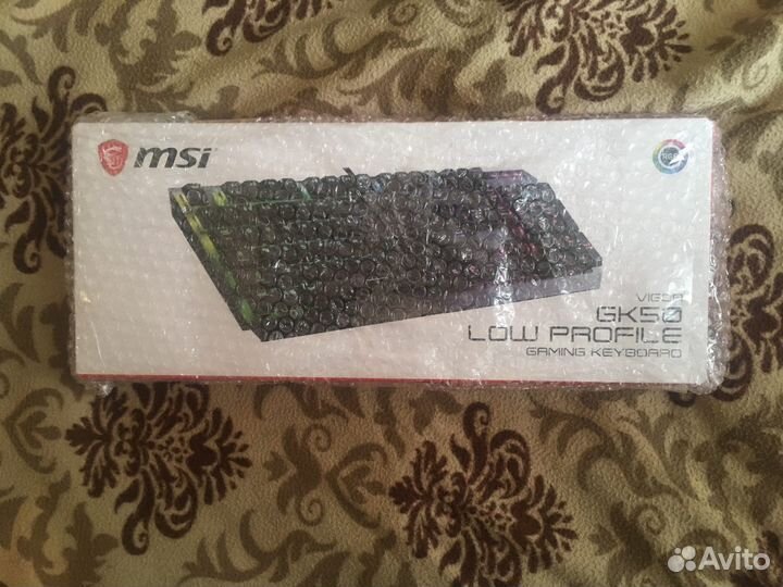 Игровая клавиатура MSI Vigor GK50 (новая)