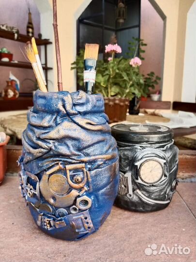 Подарочные емкости в стиле стимпанк