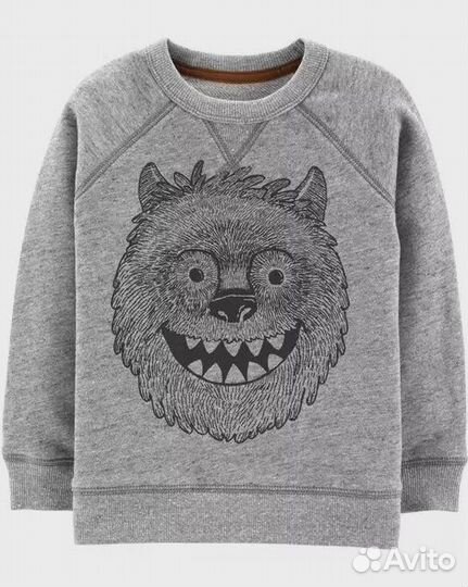 Толстовки Carters, OshKosh, США, 2г-5л, новые