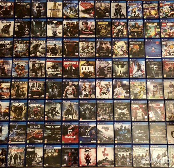 Цифровые игры на ps4