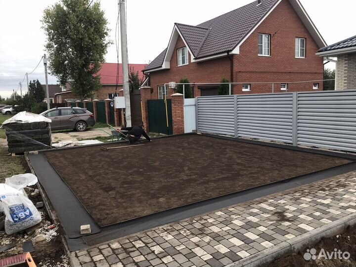 Рулонный газон