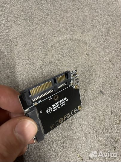 Переходник Msata ssd на SATA, новые