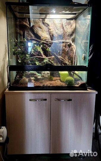 Террариум exo terra+ тумба