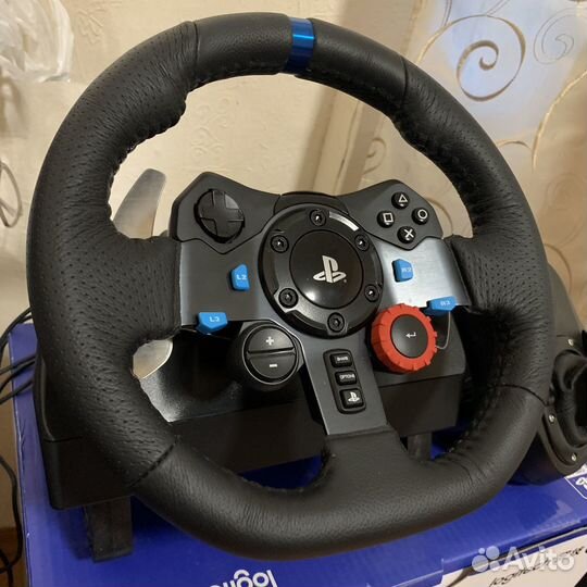 Игровое руль Logitech G29+ кпп
