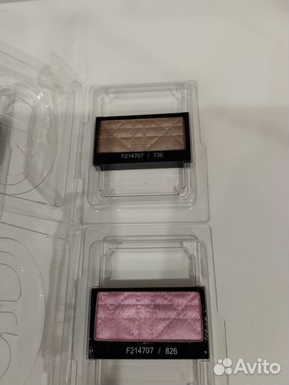 Тени для век,хайлайтер румяна Dior,YSL