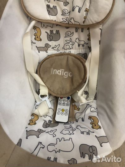 Детские качели шезлонг электрический