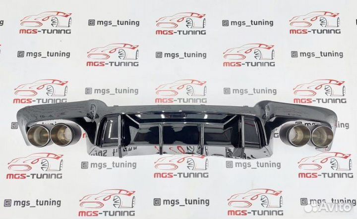 Диффузор с насадками 5 series F10 M5-Competition