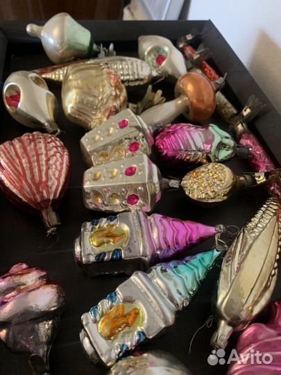 Елочные игрушки СССР и Гдр