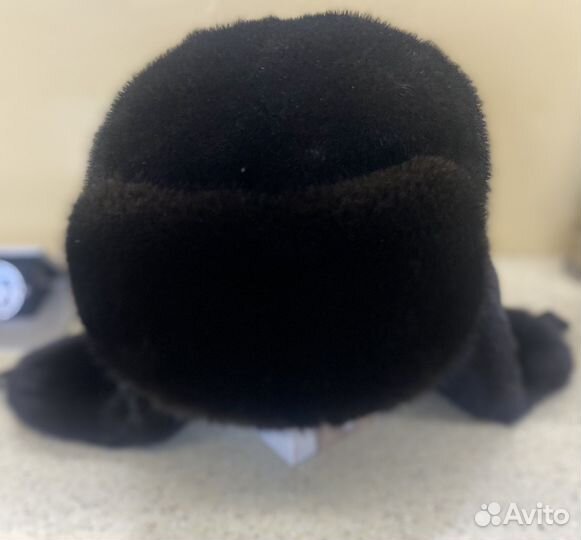 Норковая шапка мужская ушанка