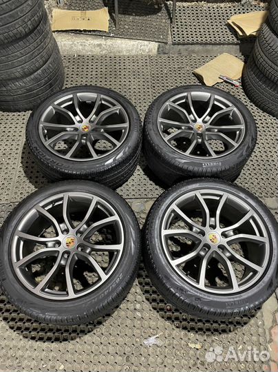 Оригинальные диски porsche cayenne 4шт r21