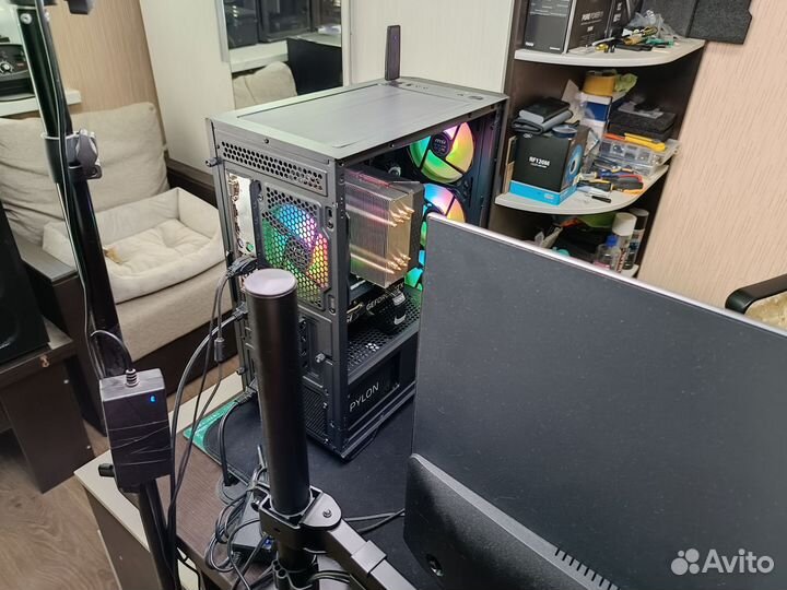 Игровой топ комп RTX 4060 Ti+ Intel I5 12400 F