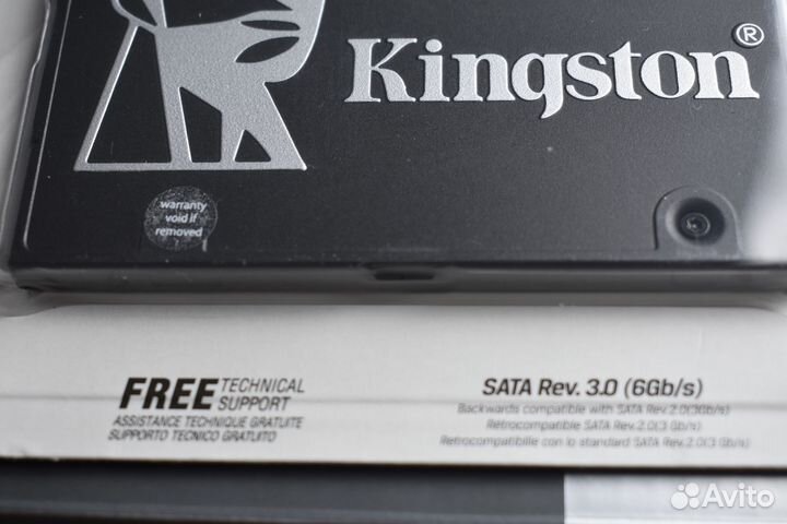 SSD накопитель Kingston 1 TB KC600 2,5