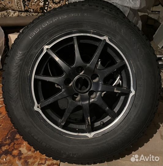 Колеса зимние(Ш) R15 в сборе