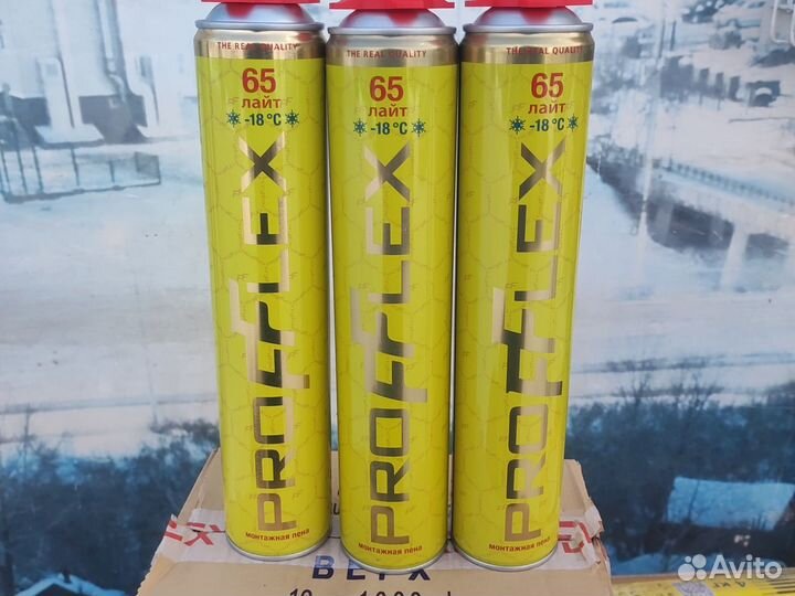 Монтажная пена зимняя Profflex 65 lite