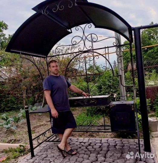 Кованый мангал