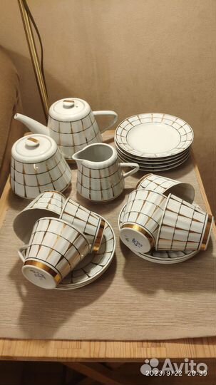 Чайный сервиз вербилки СССР