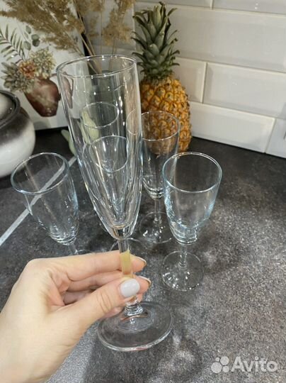 Новые бокалы икеа 6 штук