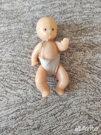 Чебурашка, медвежонок куклы пупс СССР