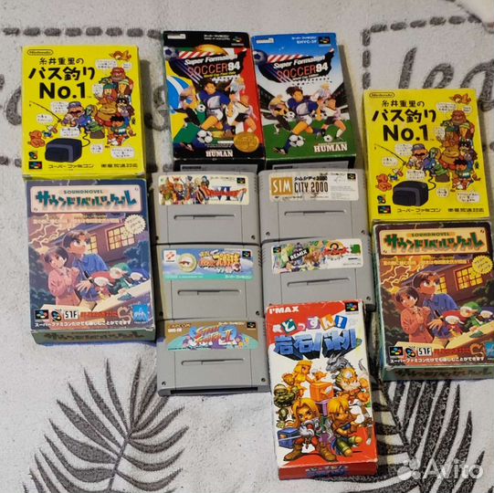 Super Famicom оригинал картриджи