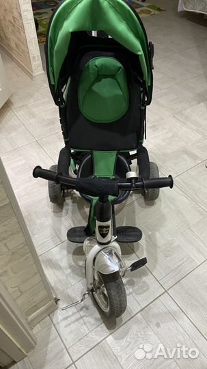 Велосипед коляска с ручкой