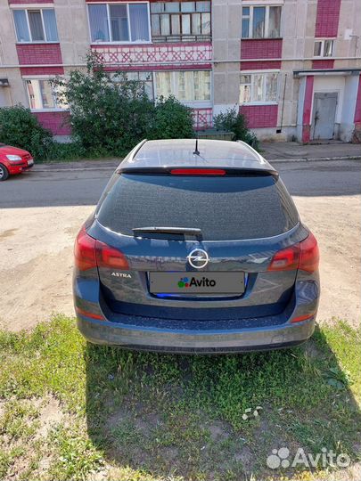 Opel Astra 1.6 МТ, 2012, 206 000 км