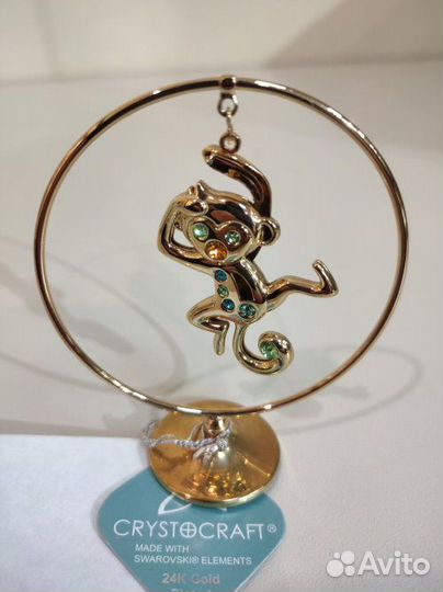 Фигурка декоративная «Обезьянка на подвеске»