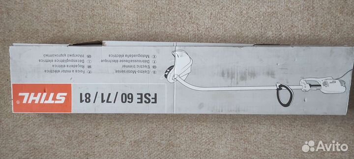 Триммер электрический stihl FSE 60