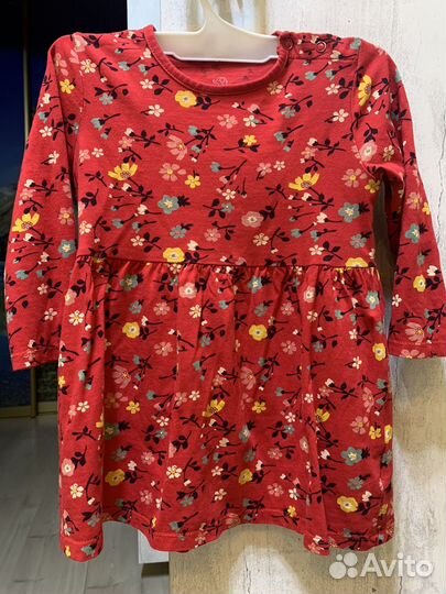 Платье для девочки 86