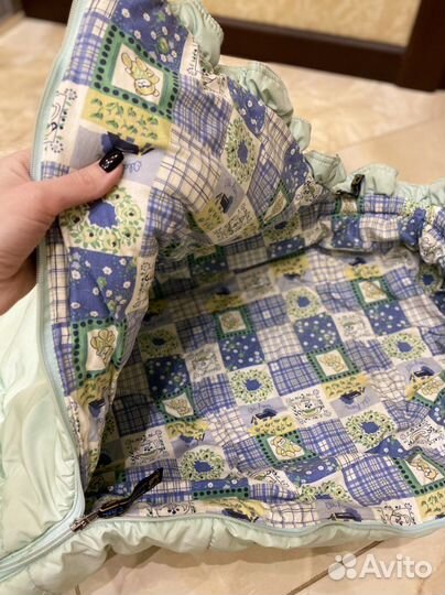 Зимний конверт в коляску