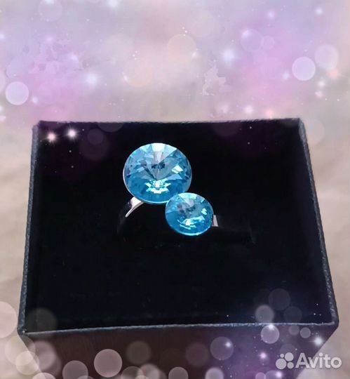 Swarovski кольцо