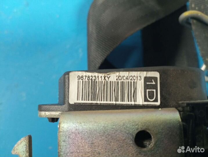 Передние ремни безопасности Citroen C4 седан