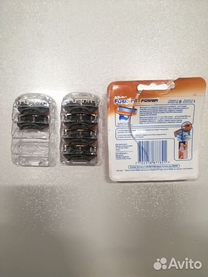 Лезвия для бритья gillette fusion