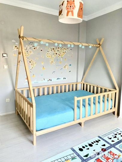 Кроватка вигвам, кроватка домик детская