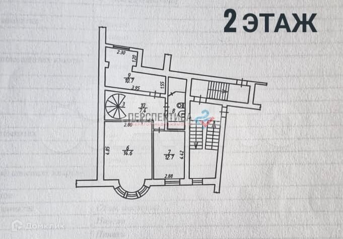 3-к. квартира, 89 м², 1/3 эт.