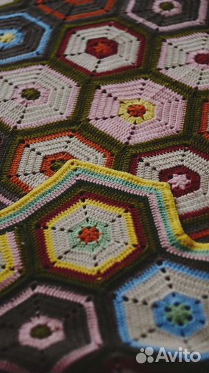 Плед ручной работы