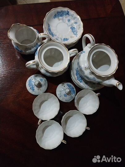 Чайный сервиз Вербилки производство СССР