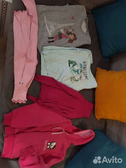 Пакет вещей для девочки 7-9 лет