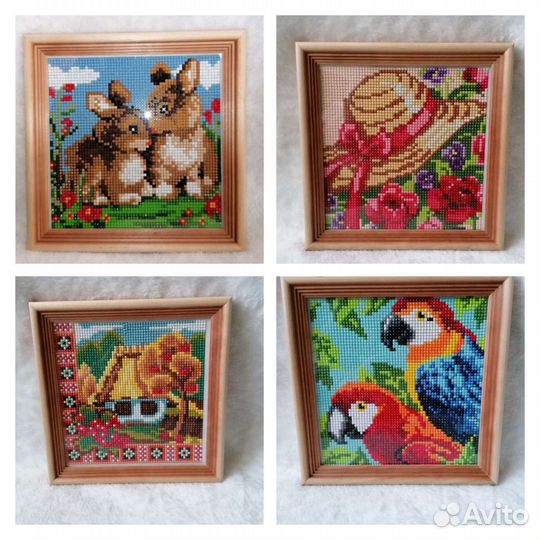 Вышивка картин и алмазная мозайка на заказ